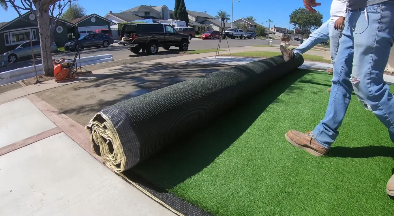 Turf Removal & Replacement installation in Carlsbad